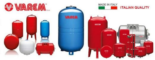 Long Phát chuyên cung cấp bình tích áp Varem nhập khẩu từ Ý