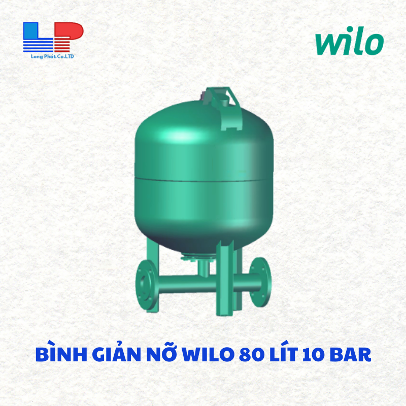 Bình giản nỡ Wilo 80 Lít 10 Bar