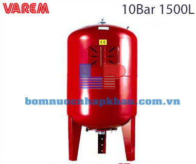 Bình tích áp Varem 1500 L 10 bar Bình tích áp Varem 1500 L 10 bar
