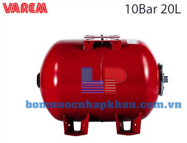 Bình tích áp Varem 20 L 10 bar