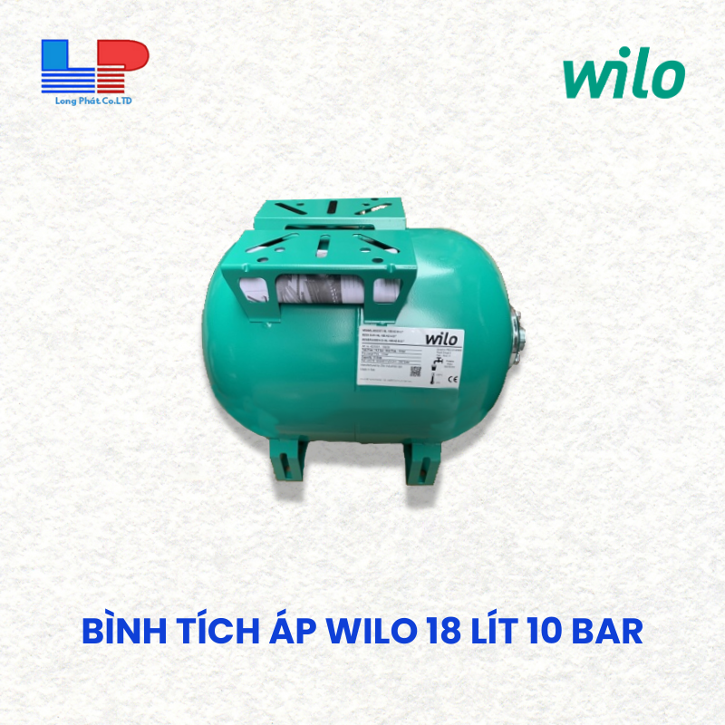 Bình tích áp Wilo 18 lít 10 bar