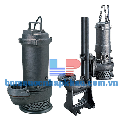 BƠM CHÌM NƯỚC THẢI CÁNH HỞ TSURUMI TOS 80SFQ 27.5 (7.5KW)