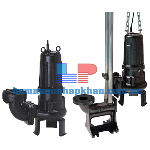 BƠM CHÌM NƯỚC THẢI CÁNH NGHIỀN RÁC TSURUMI 32MG21.5 (1.5KW)