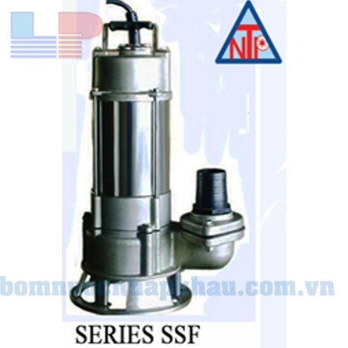 Máy bơm chìm hút bùn inox NTP SSF250-1.75 205 Máy bơm chìm hút bùn inox NTP SSF250-1.75 205