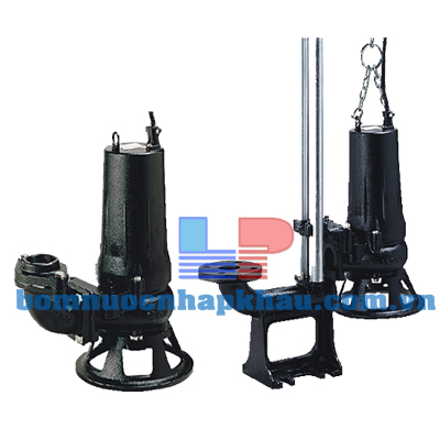 Máy bơm chìm nước thải cánh kín Tsurumi 250B622 Máy bơm chìm nước thải cánh kín Tsurumi 250B622