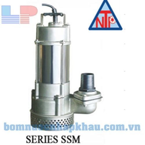 Máy bơm chìm nước thải inox NTP SSM280-13.7 205 Máy bơm chìm nước thải inox NTP SSM280-13.7 205
