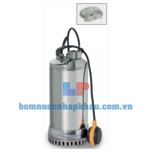 MÁY BƠM CHÌM NƯỚC THẢI THÂN INOX SPERONI SXS - 2000 T-D