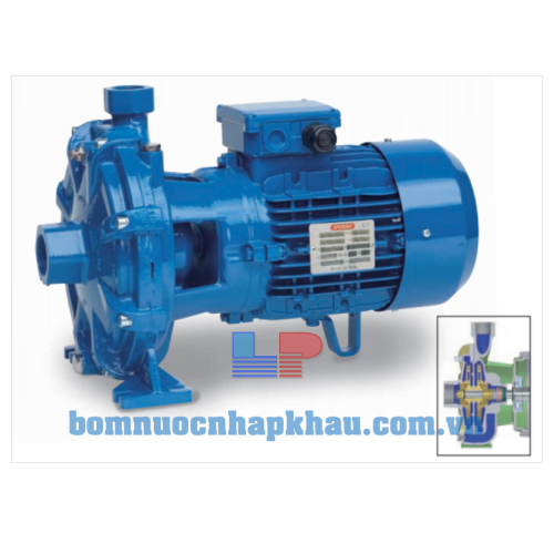 MÁY BƠM LY TÂM CÔNG NGHIỆP 2 CÁNH LIỀN TRỤC SPERONI 2C 32/210C MÁY BƠM LY TÂM CÔNG NGHIỆP 2 CÁNH LIỀN TRỤC SPERONI 2C 32/210C