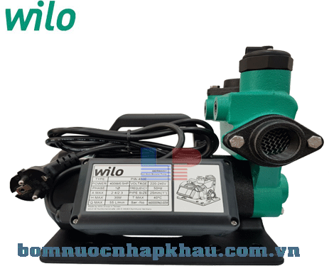 Máy bơm nước hút chân không đẩy cao Wilo PW-400E Máy bơm nước hút chân không đẩy cao Wilo PW-400E