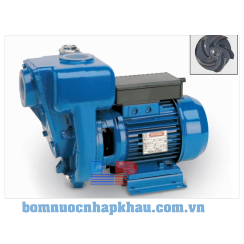 Máy bơm nước thải nhẹ đặt cạn (tự mồi - cánh hở) Speroni HGM 50-1.1 Máy bơm nước thải nhẹ đặt cạn (tự mồi - cánh hở) Speroni HGM 50-1.1