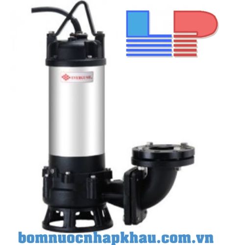 Máy bơm nước thải tạp chất Evergush có cánh cắt EFK- 50T