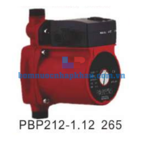 MÁY BƠM TĂNG ÁP NƯỚC NÓNG NTP PBP225-1.25 265