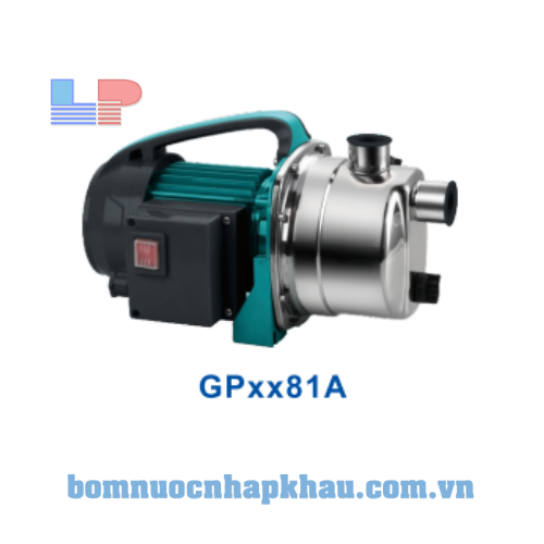 MÁY BƠM TRỤC NGANG GRANDFAR GP8081A MÁY BƠM TRỤC NGANG GRANDFAR GP8081A